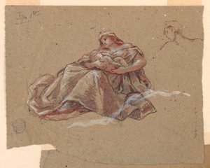 Studie voor "Liefdadigheid," St. Bartholomew