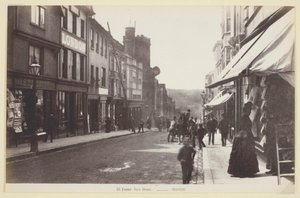 Exeter, Fore Street, 1860-94 door Francis Bedford