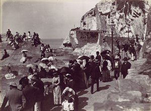 Ilfracombe, Capstone Parade, 1870s door Francis Bedford