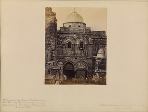 Jeruzalem - Gevel van de Kerk van het Heilig Graf