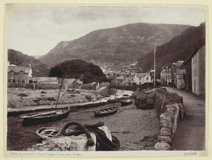 Lynmouth, Het Dorp vanaf de Kade