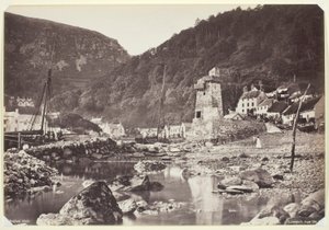 Lynmouth vanaf de zee