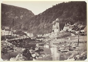 Lynmouth vanaf de zee
