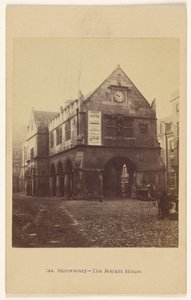 Shrewsbury - Het Markthuis. door Francis Bedford