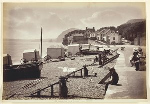 Sidmouth, West van Esplanade, 1860-94