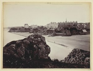Zuidelijke stranden, Tenby, Wales door Francis Bedford