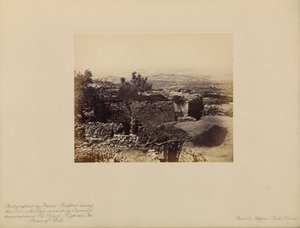 Boven Beth-Horon door Francis Bedford