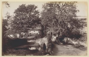 Uitzicht nabij Wear Gifford door Francis Bedford