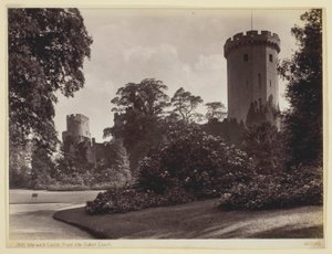Warwick Castle, vanaf de Buitenhof door Francis Bedford