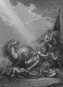 De Bekering van St. Paulus door Francis Bourgeois