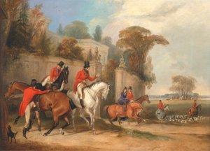 Vrijgezellenzaal: De Ontmoeting door Francis Calcraft Turner