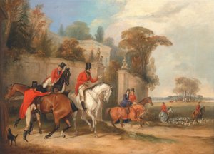 Vrijgezellenzaal: De Ontmoeting door Francis Calcraft Turner