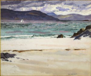 Ben Bhuie vanaf de Noordkant, Iona, ca.1926 door Francis Campbell Boileau Cadell