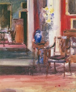 Interieur van het huis van de kunstenaar, Ainslie Place, Edinburgh door Francis Campbell Boileau Cadell