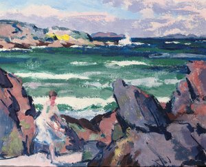 Noordenwind, Iona (De Bader) door Francis Campbell Boileau Cadell