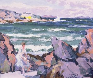 Noordelijke Wind, Iona (De Bader) door Francis Campbell Boileau Cadell
