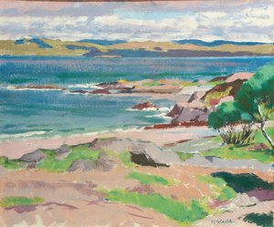 Ross van Mull vanaf Traigh Mhor, Iona