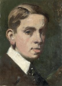 Zelfportret, ca. 1904 door Francis Campbell Boileau Cadell