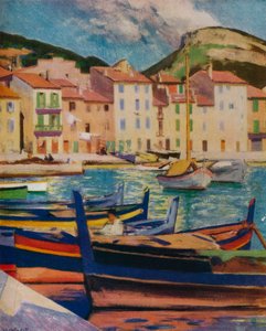 De haven, Cassis, ca. 1924