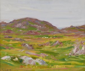 Hooglanden van Iona door Francis Campbell Boileau Cadell