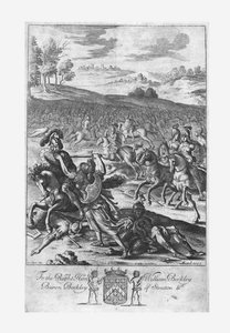 Camilla doodt Aunus, 1653 door Francis Cleyn
