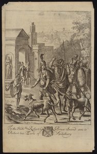 Evander en Aeneas bij Palentium door Francis Cleyn