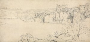 Chepstow Castle aan de Wye door Francis Danby