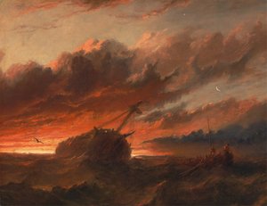 Scheepswrak door Francis Danby