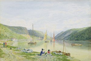 De Avon Gorge vanaf onder de zeewanden door Francis Danby