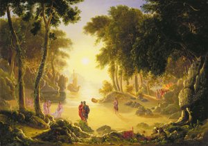Het betoverde eiland door Francis Danby