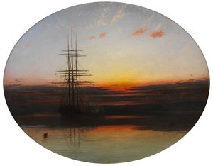 Het Avondpistool door Francis Danby