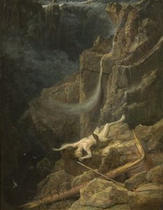 De afgrond, c.1827 door Francis Danby