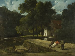 De snuifmolen, Stapleton door Francis Danby