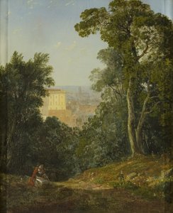 Uitzicht over Bristol vanaf Leigh Woods, ca.1822 door Francis Danby