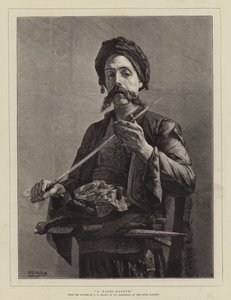 Een Bashi-Bazouk door Francis Davis Millet