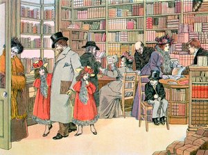 De boekwinkel, 1899