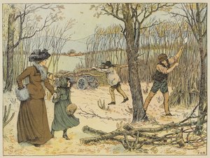 Woodman (kleurenlitho)