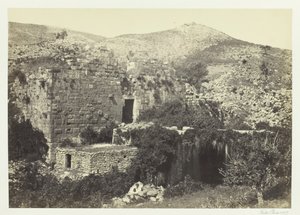 Banias, het oude Caesaria, Philippi door Francis Frith