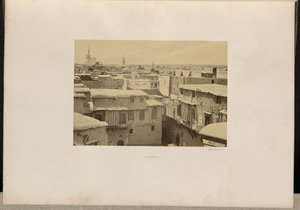 Damascus door Francis Frith