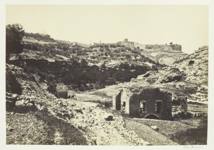 Jeruzalem vanaf de muur van En-Rogel