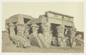 Koum Ombo, Opper-Egypte, 1857