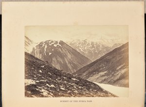 Top van de Furca pas door Francis Frith