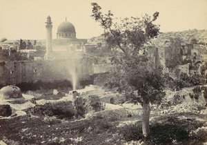 De Moskee van Omar, Jeruzalem, 1857