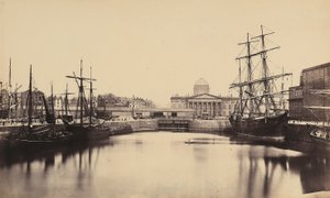 De haven van Liverpool