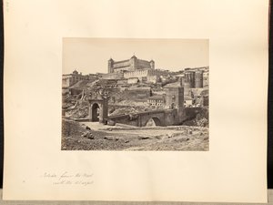 Toledo vanuit het westen, met het Alcazar