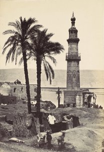 Uitzicht op Girgeh, 1857