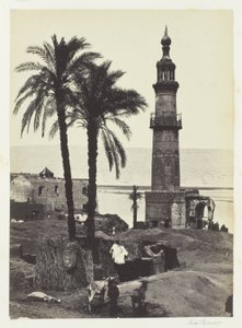 Uitzicht in Girgeh, Opper-Egypte