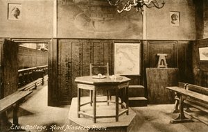 Eton College, Kamer van de Hoofdmeester, eind 19e-begin 20e eeuw