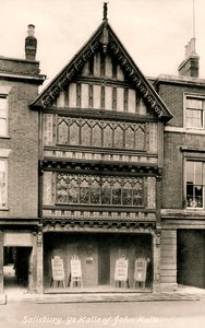 John Halle Hall, Salisbury, Wiltshire, begin 20e eeuw door Frith and Co
