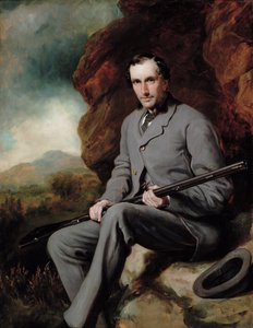 Portret van Hugo Francis Meynell Ingram door Francis Grant